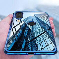 Cover Silicone Trasparente Ultra Sottile Morbida T03 per Huawei Nova 3e Blu