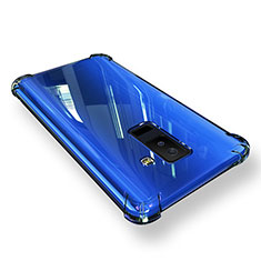 Cover Silicone Trasparente Ultra Sottile Morbida T03 per Samsung Galaxy A6 Plus Chiaro