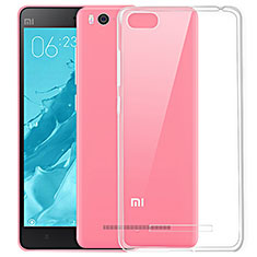 Cover Silicone Trasparente Ultra Sottile Morbida T03 per Xiaomi Mi 4C Chiaro