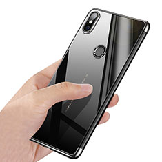 Cover Silicone Trasparente Ultra Sottile Morbida T03 per Xiaomi Mi Mix 2S Argento