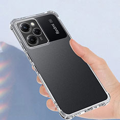 Cover Silicone Trasparente Ultra Sottile Morbida T03 per Xiaomi Poco X5 Pro 5G Chiaro