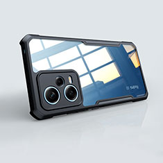 Cover Silicone Trasparente Ultra Sottile Morbida T03 per Xiaomi Redmi Note 12 Pro+ Plus 5G Nero