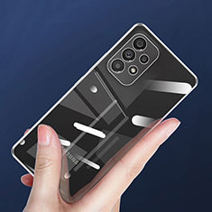 Cover Silicone Trasparente Ultra Sottile Morbida T05 per Samsung Galaxy A33 5G Chiaro