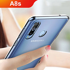 Cover Silicone Trasparente Ultra Sottile Morbida T05 per Samsung Galaxy A8s SM-G8870 Chiaro