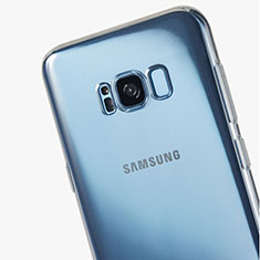 Cover Silicone Trasparente Ultra Sottile Morbida T07 per Samsung Galaxy S8 Plus Chiaro