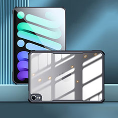 Cover Silicone Trasparente Ultra Sottile Morbida T09 per Apple iPad Mini 6 Nero