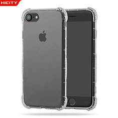 Cover Silicone Trasparente Ultra Sottile Morbida T10 per Apple iPhone 8 Chiaro