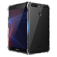Cover Silicone Trasparente Ultra Sottile Morbida T10 per Huawei Honor V9 Chiaro