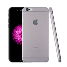 Cover Ultra Slim Trasparente Rigida Opaca per Apple iPhone 6 Grigio