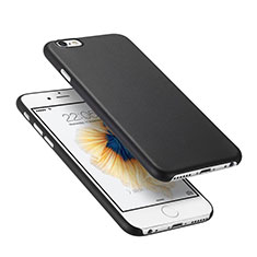 Cover Ultra Sottile Plastica Rigida Opaca G02 per Apple iPhone 6S Nero