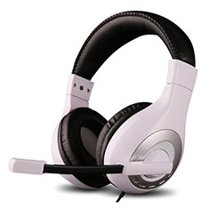 Cuffia Auricolari In Ear Stereo Universali Sport Corsa H50 per Asus ROG Phone 5s Bianco
