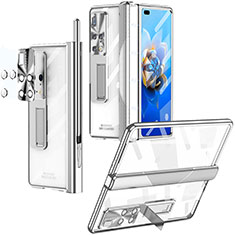 Custodia Crystal Trasparente Rigida Cover ZL1 per Huawei Mate X2 Chiaro