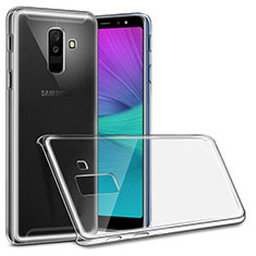 Custodia Crystal Trasparente Rigida per Samsung Galaxy A6 Plus Chiaro