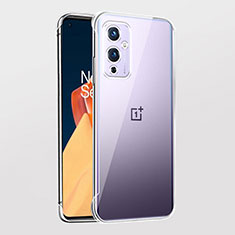 Custodia Crystal Trasparente Rigida Senza Cornice Cover per OnePlus 9 5G Chiaro