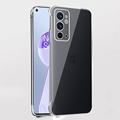 Custodia Crystal Trasparente Rigida Senza Cornice Cover per OnePlus 9RT 5G Chiaro