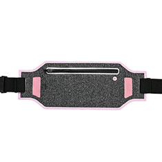 Custodia da Cintura Corsa Sportiva Universale L08 per Vivo V27 Pro 5G Rosa