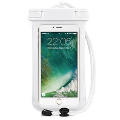 Custodia Impermeabile Subacquea Universale per Huawei P smart S Bianco