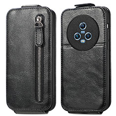 Custodia In Pelle Flip per Huawei Honor Magic5 5G Nero