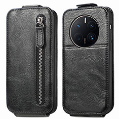 Custodia In Pelle Flip per Huawei Mate 50 Pro Nero