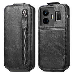 Custodia In Pelle Flip per Realme GT Neo6 5G Nero