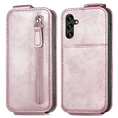 Custodia In Pelle Flip per Samsung Galaxy A13 5G Oro Rosa