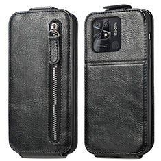 Custodia In Pelle Flip per Xiaomi Redmi 10C 4G Nero