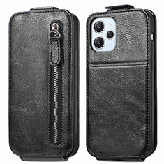 Custodia In Pelle Flip per Xiaomi Redmi 12 4G Nero