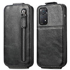 Custodia In Pelle Flip per Xiaomi Redmi Note 11 Pro 5G Nero