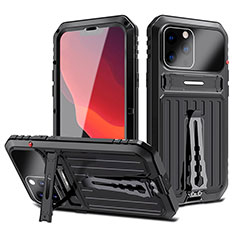 Custodia Lusso Alluminio Cover 360 Gradi LK3 per Apple iPhone 13 Pro Max Nero