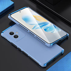 Custodia Lusso Alluminio Cover 360 Gradi per Huawei Honor 100 5G Blu