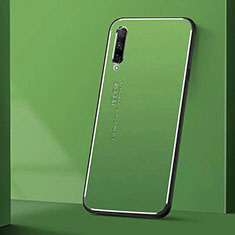 Custodia Lusso Alluminio Cover M01 per Huawei P Smart Pro (2019) Verde