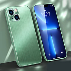 Custodia Lusso Alluminio Cover M03 per Apple iPhone 14 Plus Verde