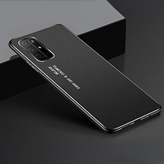 Custodia Lusso Alluminio Cover per Huawei Honor 30S Nero