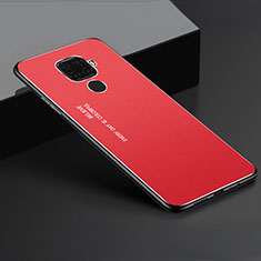 Custodia Lusso Alluminio Cover per Huawei Mate 30 Lite Rosso