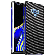 Custodia Lusso Alluminio Cover per Samsung Galaxy Note 9 Blu