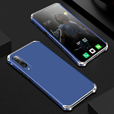 Custodia Lusso Alluminio Cover per Xiaomi Mi 9 Pro 5G Blu