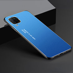 Custodia Lusso Alluminio Cover T01 per Huawei Nova 7i Blu