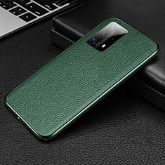 Custodia Lusso Alluminio Cover T02 per Huawei P40 Pro+ Plus Verde