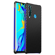 Custodia Lusso Alluminio Cover T06 per Huawei P30 Lite New Edition Blu