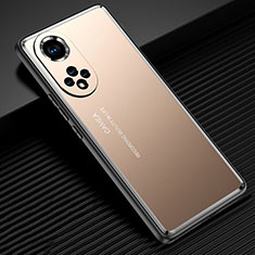 Custodia Lusso Alluminio e Silicone Laterale Cover JL2 per Huawei Nova 9 Oro