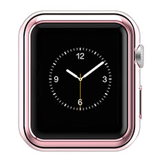 Custodia Lusso Alluminio Laterale A01 per Apple iWatch 42mm Rosa