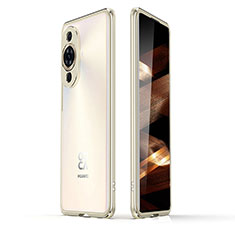 Custodia Lusso Alluminio Laterale Cover JZ2 per Huawei Nova 11 Oro