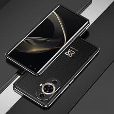 Custodia Lusso Alluminio Laterale Cover per Huawei Nova 11 Pro Nero