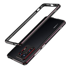 Custodia Lusso Alluminio Laterale Cover per Xiaomi Mi Mix 4 5G Rosso e Nero