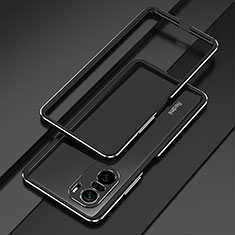 Custodia Lusso Alluminio Laterale Cover per Xiaomi Poco F3 5G Nero