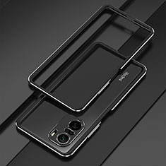 Custodia Lusso Alluminio Laterale Cover per Xiaomi Redmi K40 Pro 5G Nero