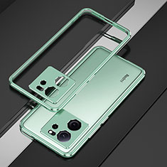 Custodia Lusso Alluminio Laterale Cover per Xiaomi Redmi K60 Ultra 5G Verde