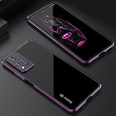 Custodia Lusso Alluminio Laterale Cover S01 per Xiaomi Redmi Note 11 Pro+ Plus 5G Viola