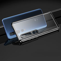 Custodia Lusso Alluminio Laterale Specchio 360 Gradi Cover M03 per Xiaomi Mi 10 Pro Nero