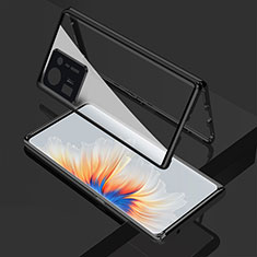 Custodia Lusso Alluminio Laterale Specchio 360 Gradi Cover per Xiaomi Mi Mix 4 5G Nero